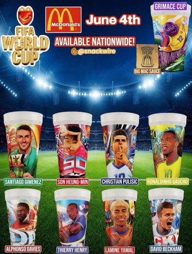 Mcdonald 2026 fifa world cup - world,
