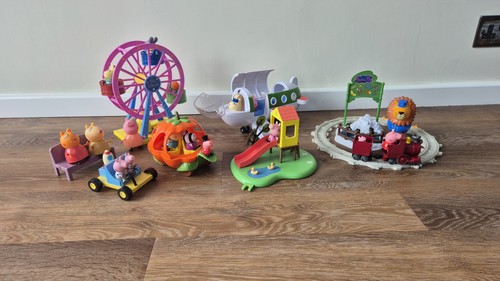 Peppa pig toys bundle ferris - pig,