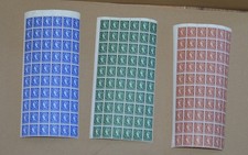 Wilding stamp sheets 60 - 3x, (60