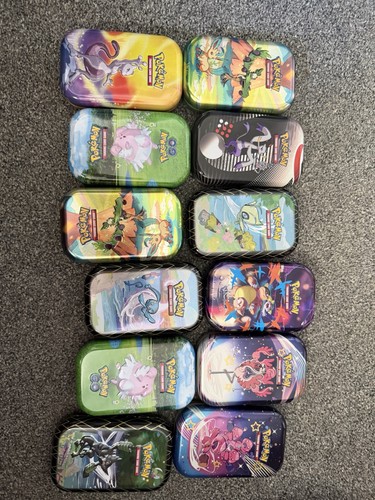 Pokemon mini tins bundle - tins,
