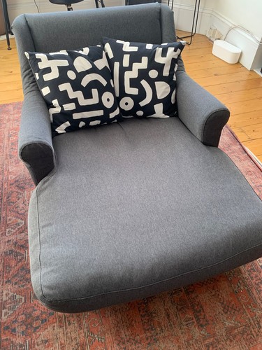 Nice habitat grey chaise - habitat,