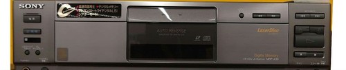 Sony mdp a30 laser disc - sony, player