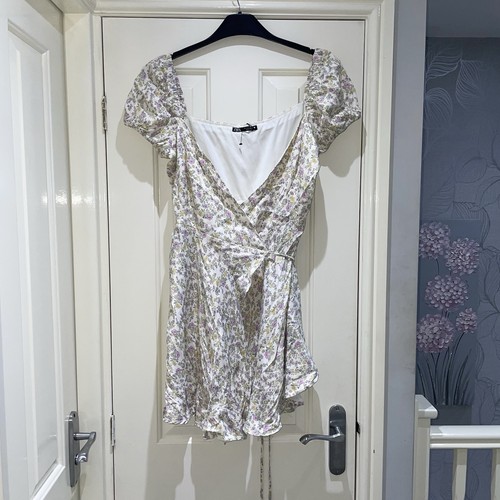 Zara cream lilac ditsy floral - zara,