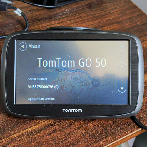 Tomtom cable no - no, or