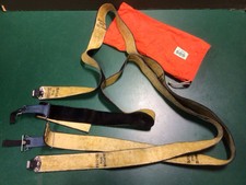 Army Surplus Dufour Ski Climbing Skins 190, Black, Swiss Pomoca, Issued #505