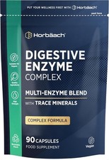 Systemic Proteolytic Enzymes Complex with Trace Minerals  90 Vegan Capsules