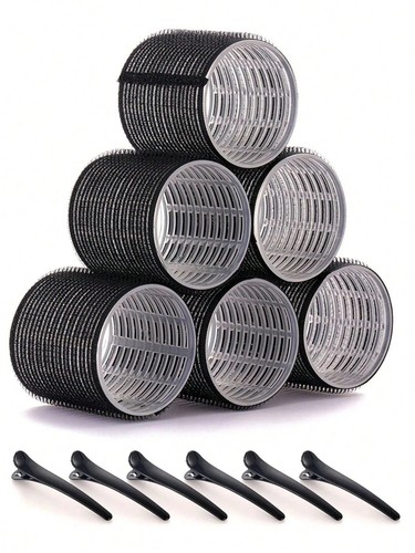 Jumbo hair curlers - hair,