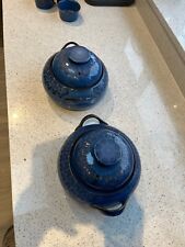 Denby midnight blue Casserole With Lid 