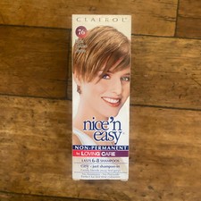 Nice'n Easy Non Permanent Hair Dye Shade 76 Light Golden Brown Discontinued