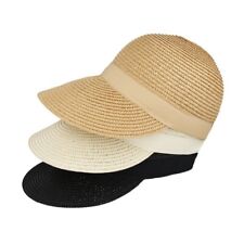 Handmade Beach Straw Sun Visor