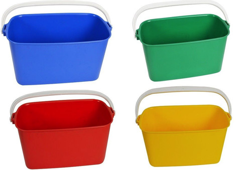 Window cleaners work bucket - window,