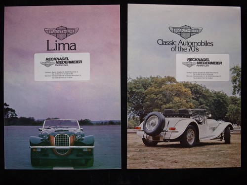 Sales brochure lima panther - lima, /