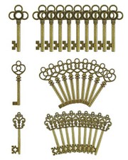 30 Large Skeleton Keys with