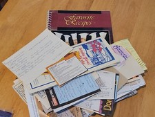 Lot of 50+ Handwritten Clipped