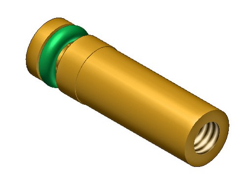 Hill pumps brass piston ring - brass, &