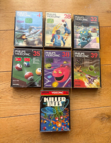 Philips videopac lot 7 - philips,