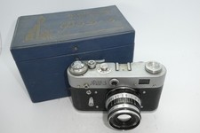 Fed 3 Rangefinder Camera with Lens in Original Box
