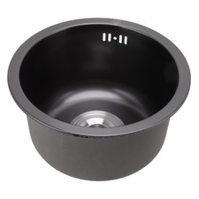 Black Mini Round Kitchen Sink
