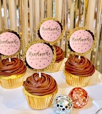 50 HAND MADE WITH LOVE  1"