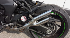 Kawasaki Z1000 SX ABS 2010 - 2019  Stainless Shotgun slash-cut race Exhausts