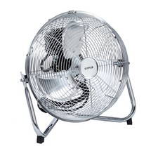 NEW! 12" Chrome High Velocity Industrial 3 Speed Free Standing Large Gym Fan
