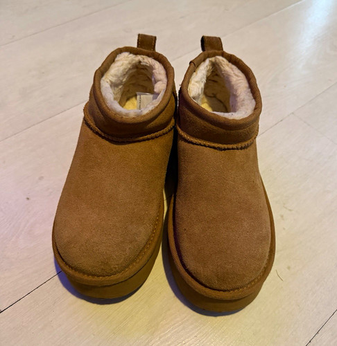 Ugg kids suede lined ankle - kids,
