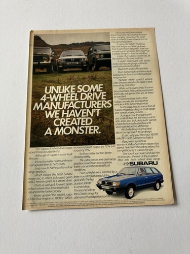 Original 1981 subaru 1800 - subaru,
