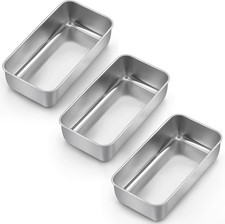 3Pack Stainless Steel Bread