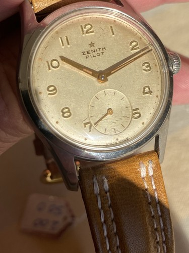 Vintage zenith pilot - zenith, men,s