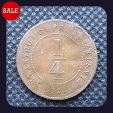 CY163 | 1922 Cyprus 1/4
