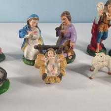 Vintage Italian Nativity Set
