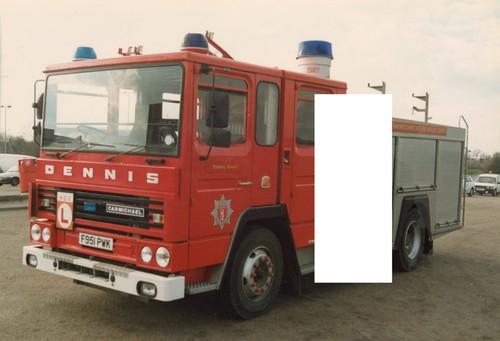 Warwickshire fire - (f951pwk),
