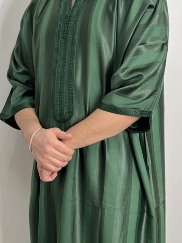 Green moroccan thobe - moroccan, size