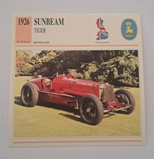 Sunbeam Tiger - 1926 - History