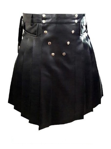 Mens black leather gladiator - leather,