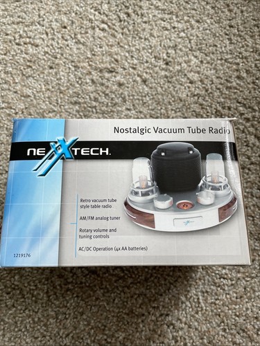 Nostalgic vacuum tube radio - , by