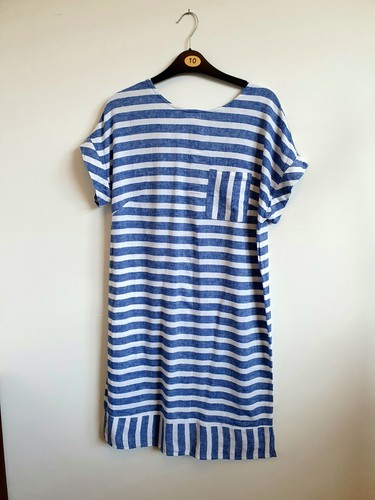 Bon marche blue - bon, white