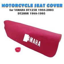 MOTORCYCLE SEAT COVER YAMAHA DT125R DT125 R 1988-03  DT200R 1988-95 MAGENTA