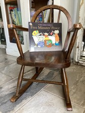 VINTAGE ERCOL CHILDS ROCKING CHAIR