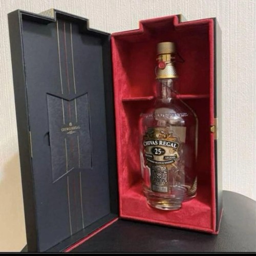 Empty bottle chivas regal - bottle,