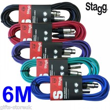 Stagg 6M XLR Male to Female