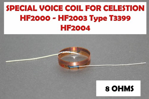 Replacement voice coil - replacement, tweeter