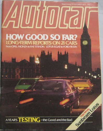 Autocar magazine october - autocar,