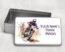 Personalised Dirt Bike Tin