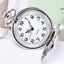 Vintage quartz silver pocket - quartz,