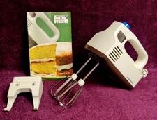Vintage Kenwood Mini A385 Hand Mixer Retro 1970s Electric Beater UK Plug