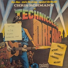 Chris Rohmann In Technicolour Dreams Vinyl Record VG+/VG OLDF1 1977