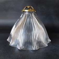 ANTIQUE HOLOPHANE GLASS
