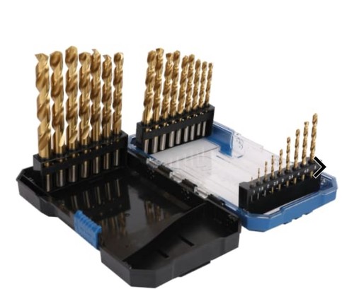 Wickes hss drill bit set - drill,