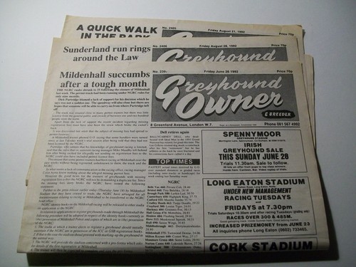 Greyhound owner 1992 - 3,